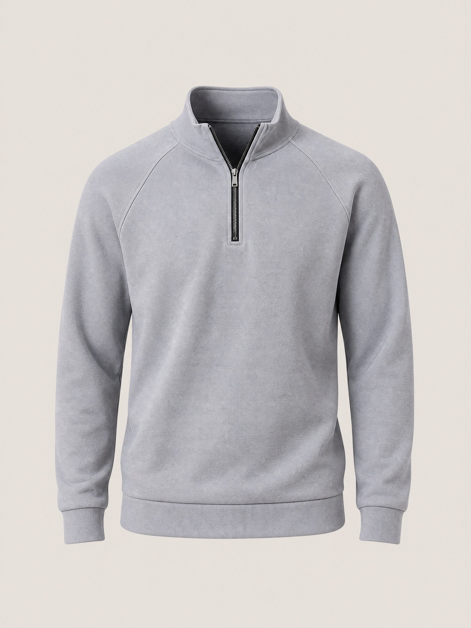CYBER QUARTER-ZIP — Серый